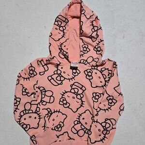 Hello Kitty Pink Color Sweatshirt for Girls Size S/P (6) Fall Winter Hoodie